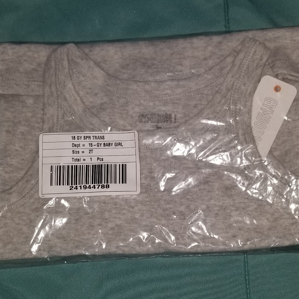 Gymboree 2t baby girl layering tank